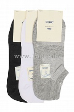 OSKO носки мужские укороченные сетка